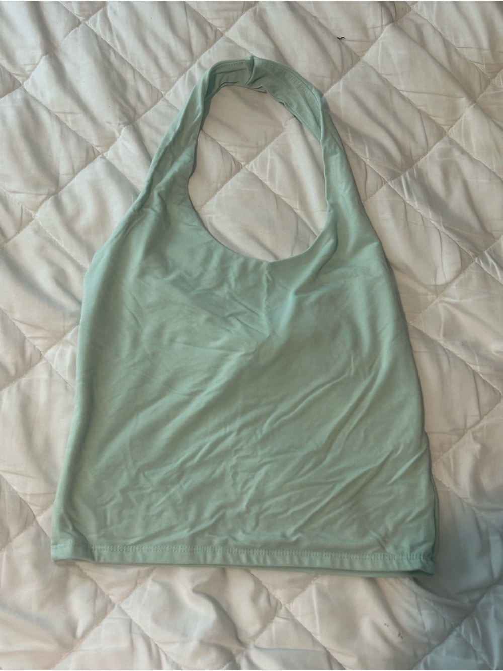 Women’s Mint Halter Tank Top